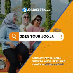 Paket Wisata Jogja 3 Hari 2 Malam dari Bandung dan Jakarta Family Tour