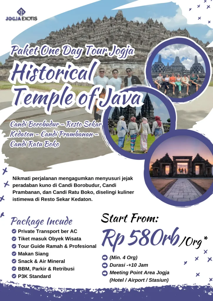 Paket One Day Tour Jogja - Historical of Java